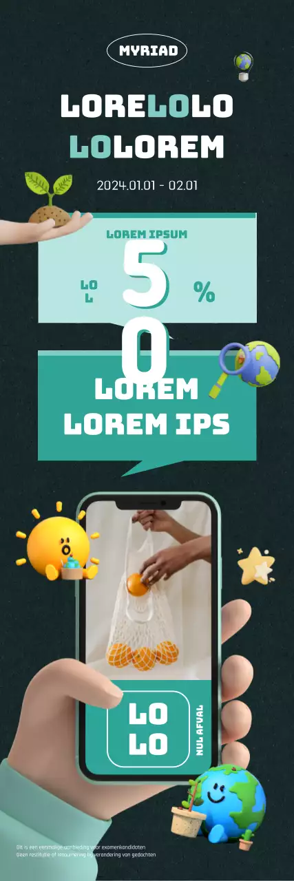 ZeroWest Studenten Korting Event met Leuke Karakters