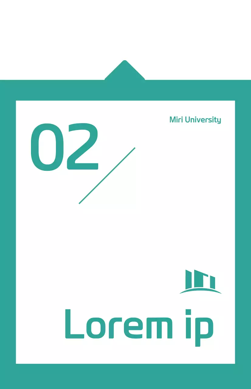 Introducing corporate departments with a turquoise clean speech bubble concept