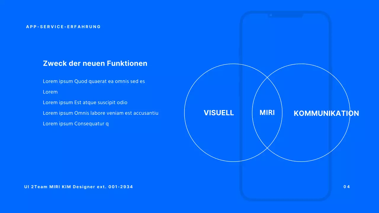 Blue's grundlegende Ankündigung neuer Funktionen