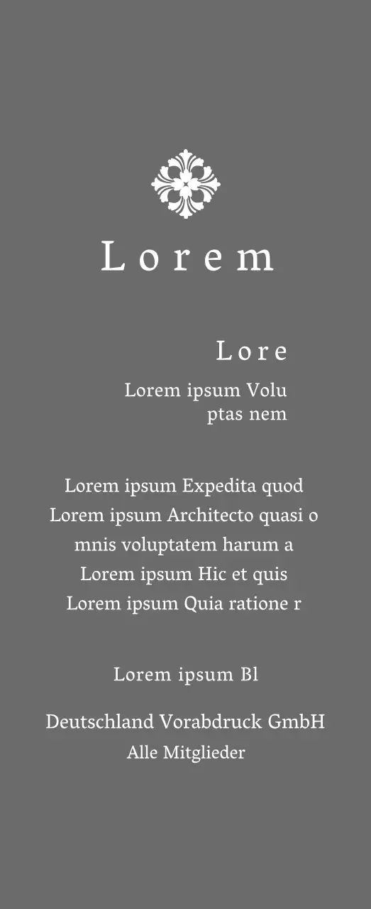Eine königlich anmutende Inbetriebnahmetafel mit kunstvoller Verzierung