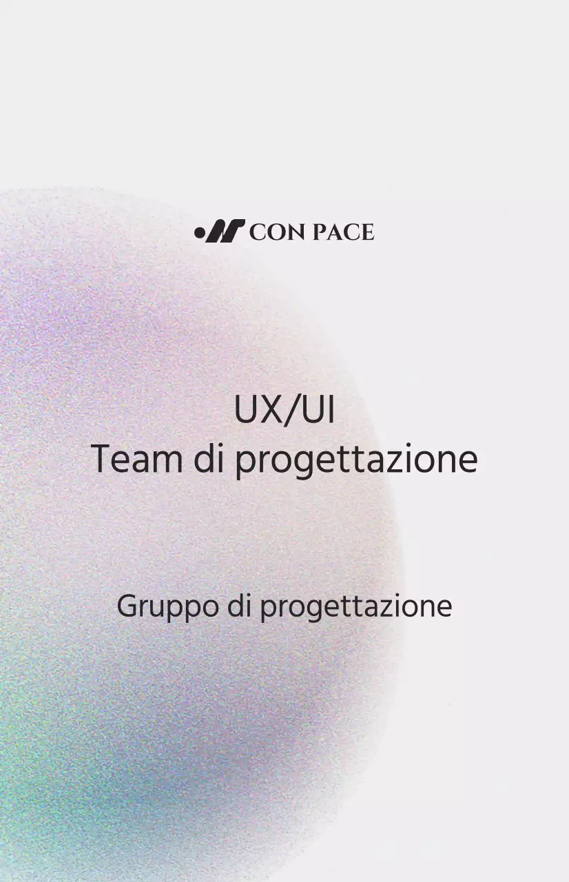 Semplice introduzione di reparto con illustrazione di rumore a colori su sfondo bianco sporco
