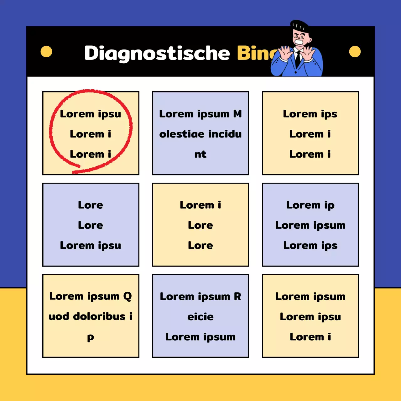 Blauw-Geel's Sicko Testenquête