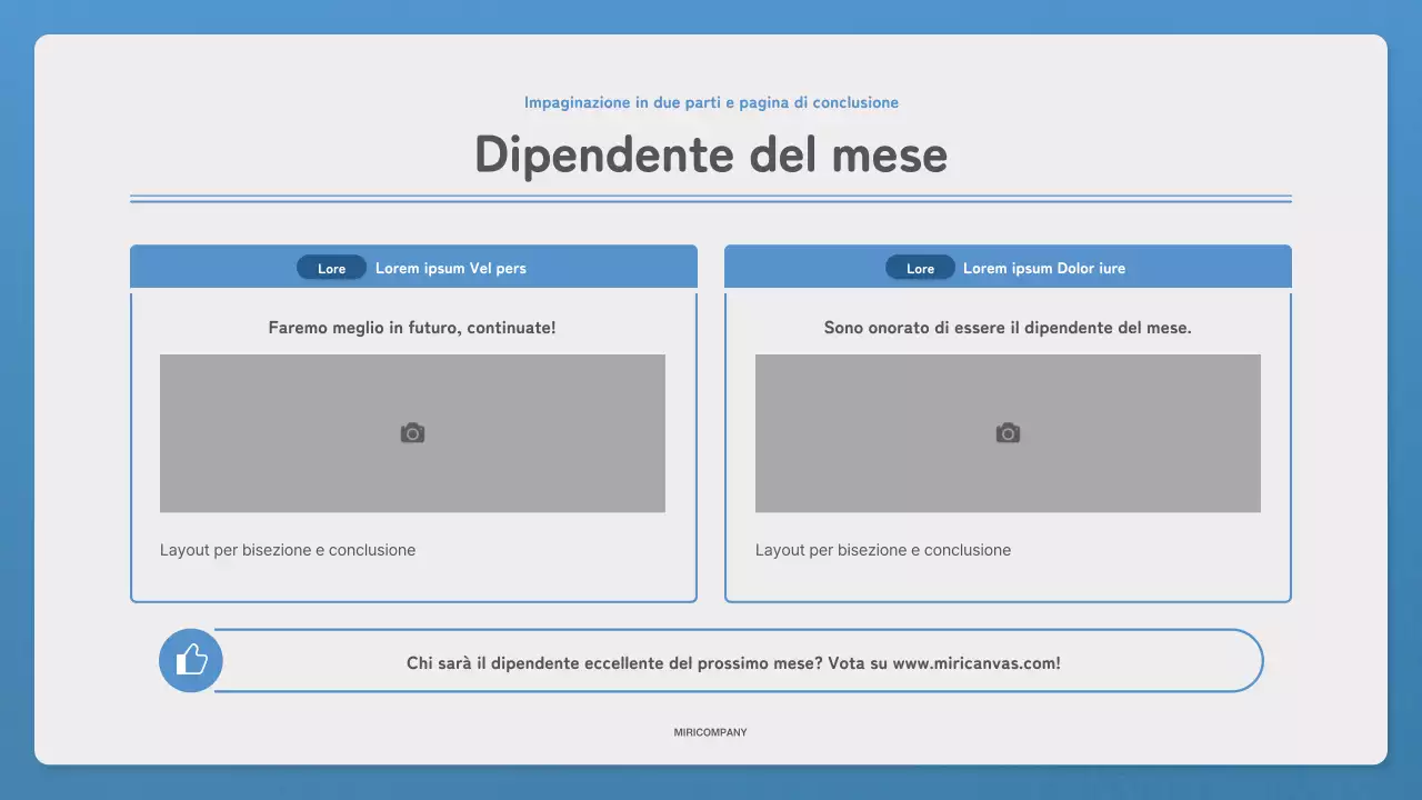 Promuovete la vostra newsletter con una semplice lettera in blu e blu navy