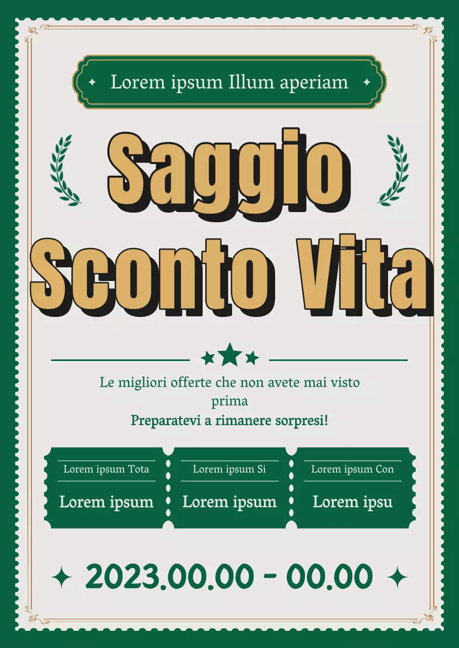 Korea Sale Festa, evento di sconti per lo shopping con uno sfondo di ispirazione retrò, un layout di caratteri di ispirazione retrò e immagini di coupon