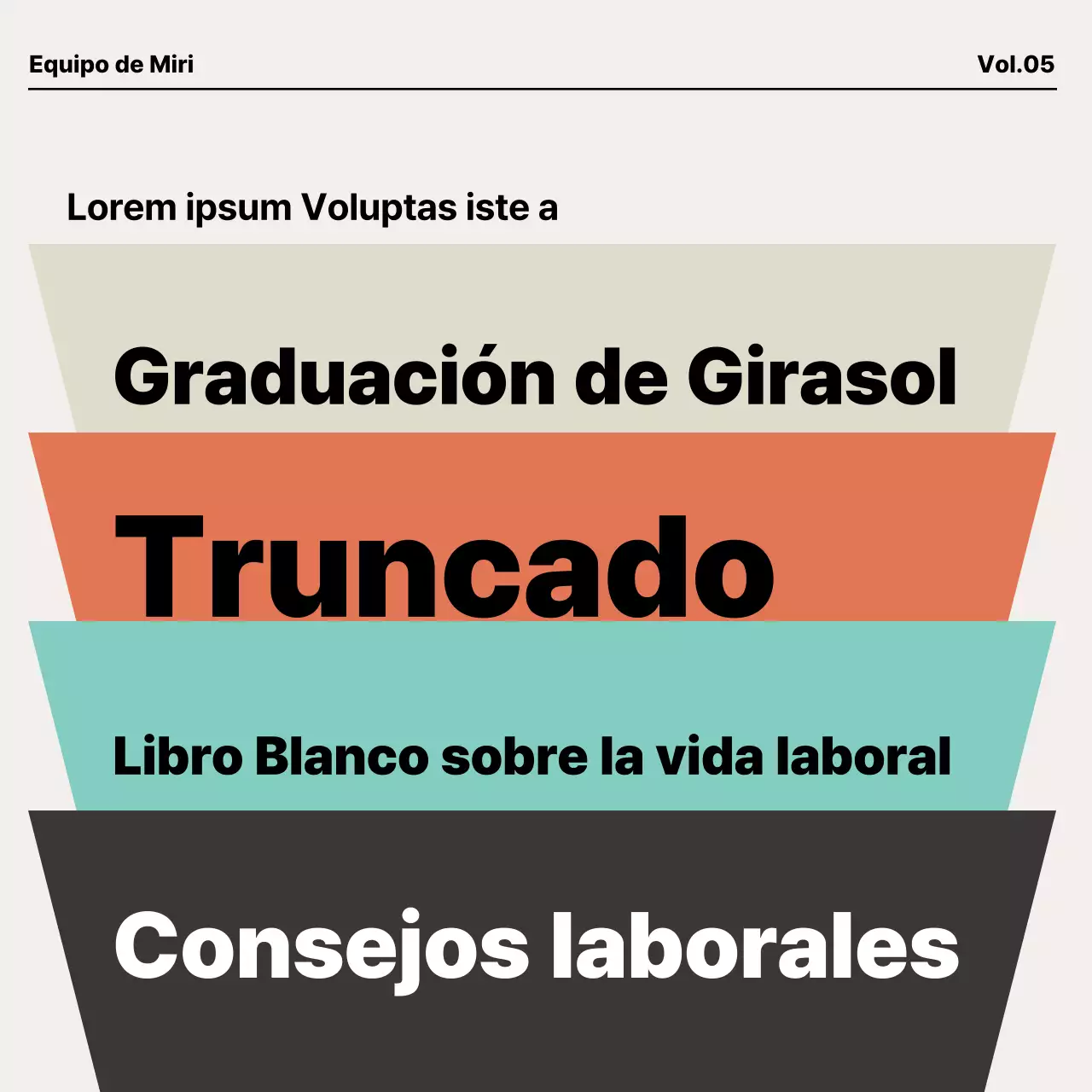 Moderno material de iniciación para nuevos empleados en naranja y menta