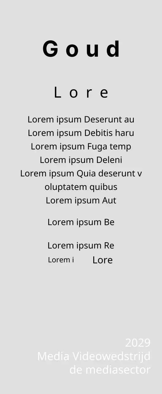 Winnende plaquettes voor een keurig wedstrijdconcept