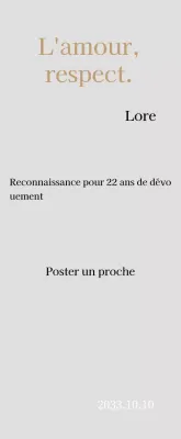 Plaque de remerciement classique avec or et feuilles