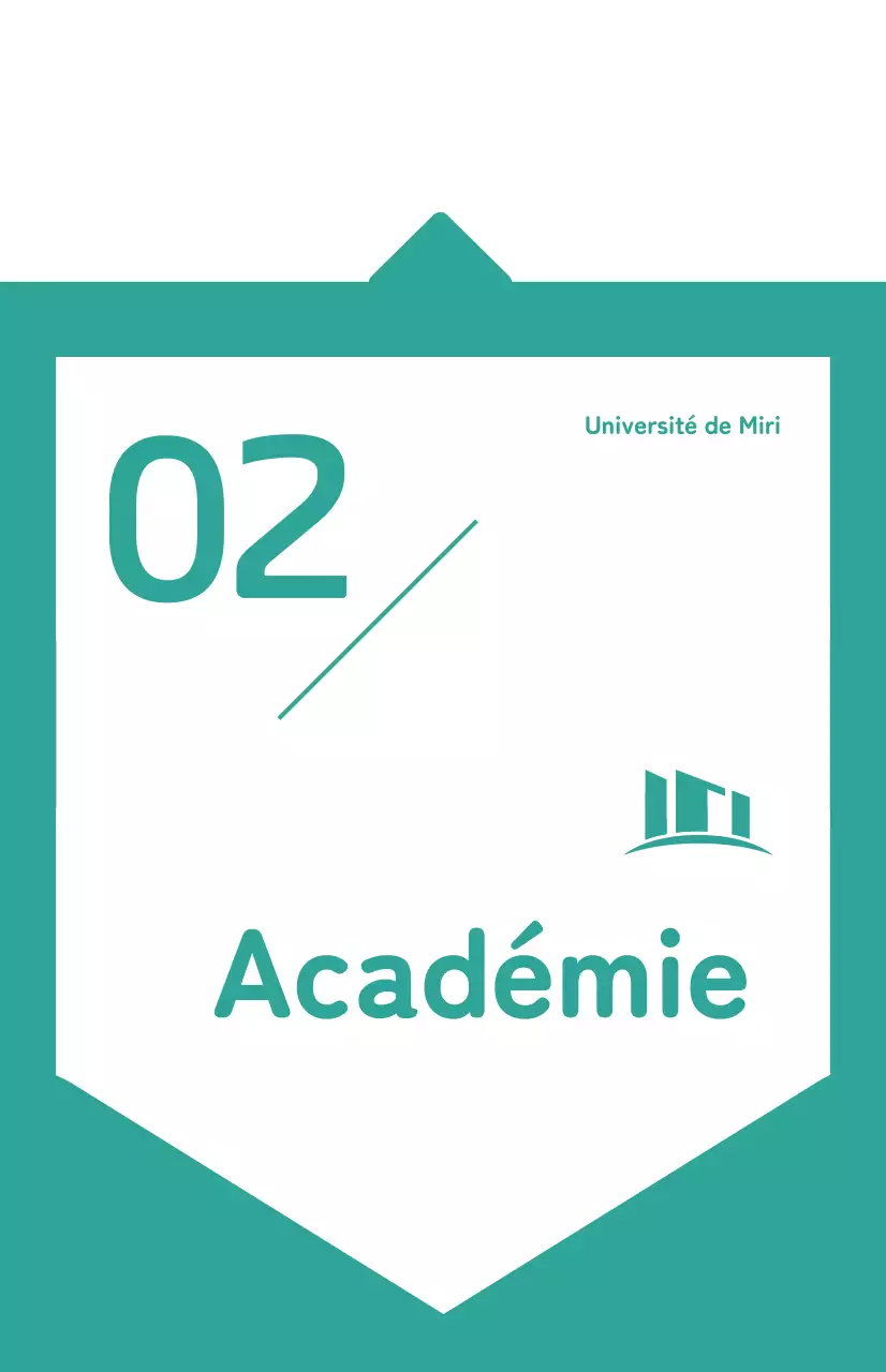 Présentation des services de l'entreprise avec un concept de bulle turquoise