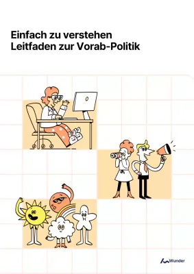 Gelber, minimalistischer Einband des Politikratgebers