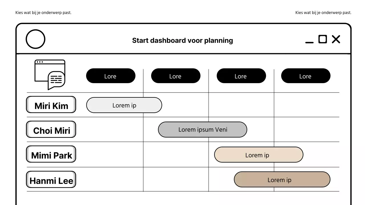 Een eenvoudige webpagina in beige
