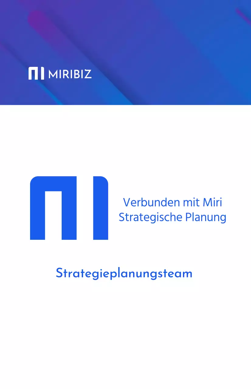 Hervorhebung eines klaren, einfachen Logos mit blauem und weißem Farbkontrast Über uns