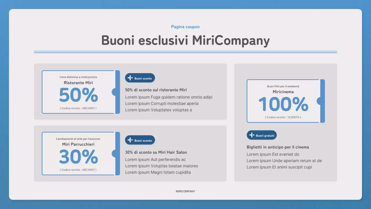 Promuovete la vostra newsletter con una semplice lettera in blu e blu navy
