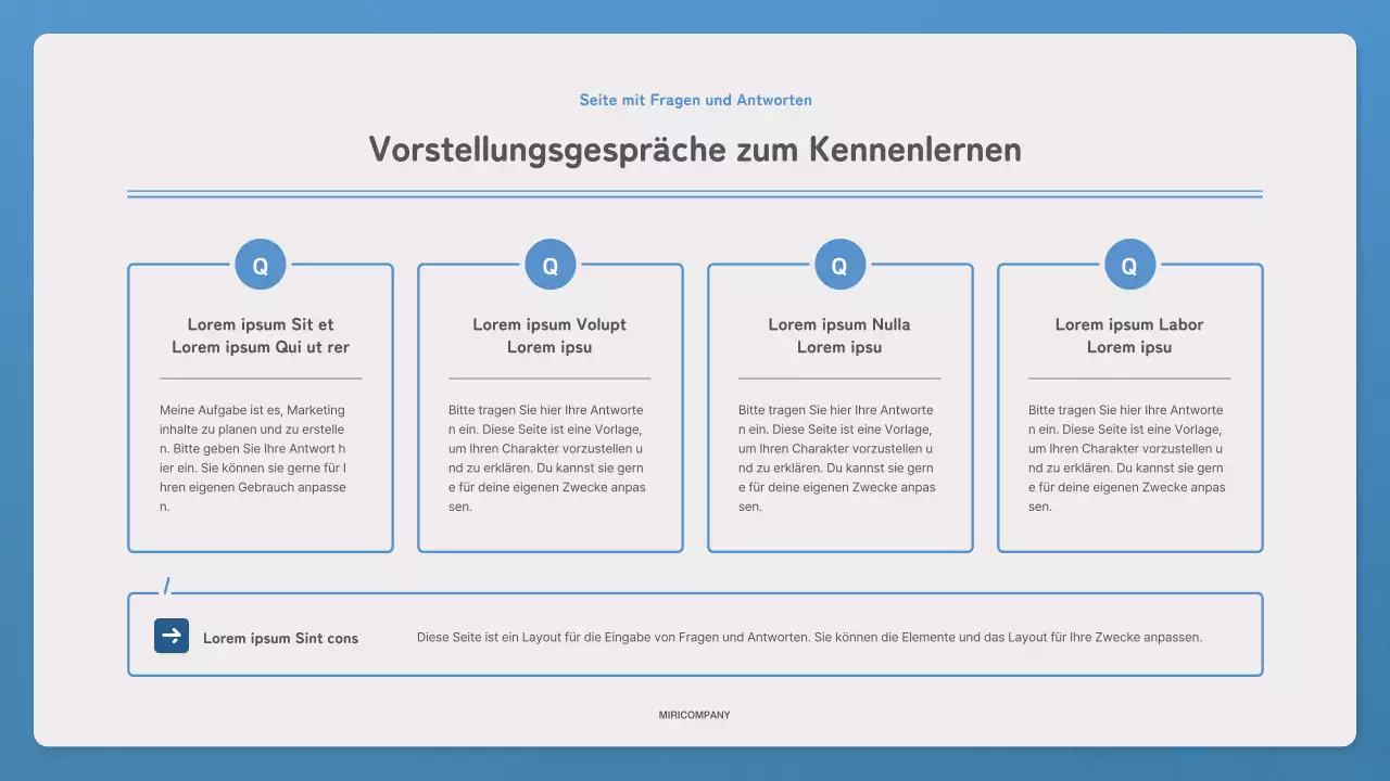 Bewerben Sie Ihren Newsletter mit einem einfachen Brief in Blau und Marineblau