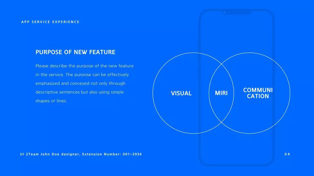 Blue Modern App Design Proposal Presentation