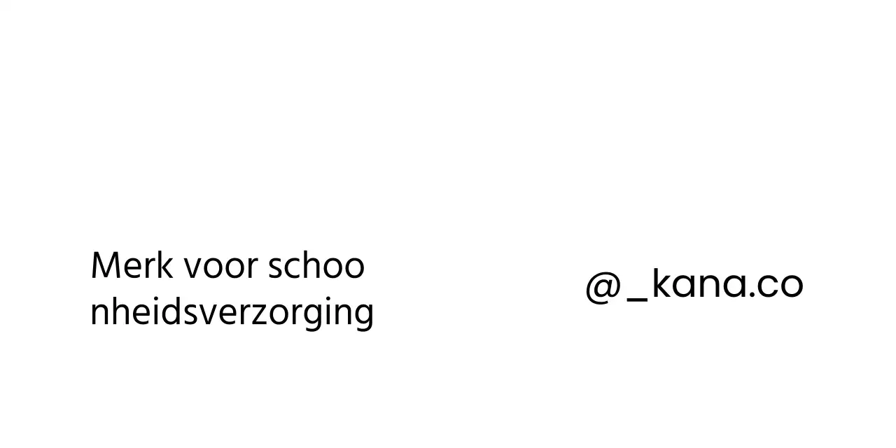 Witte schoonheidsverzorging merk merchandise header tag