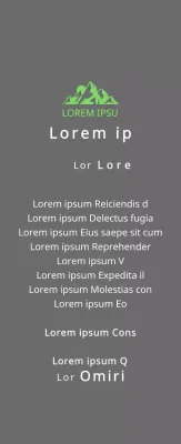 Plaque de finisher d'un club de montagne avec logo du club, illustration d'une montagne verte