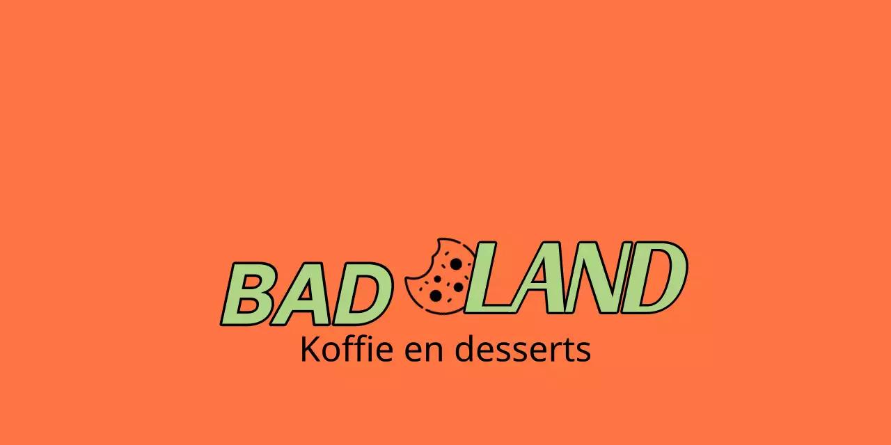 Oranje en chartreuse bakkerij café koekjes verpakking header tack