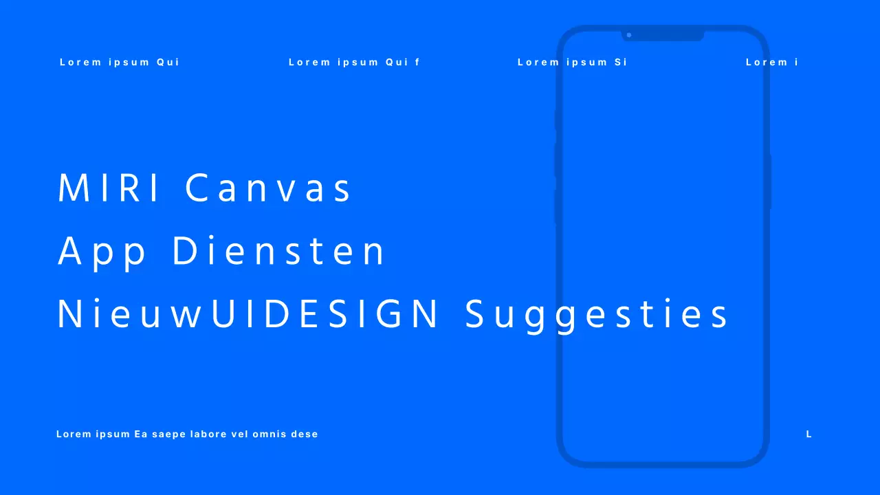 Blue's basisaankondiging van nieuwe functies