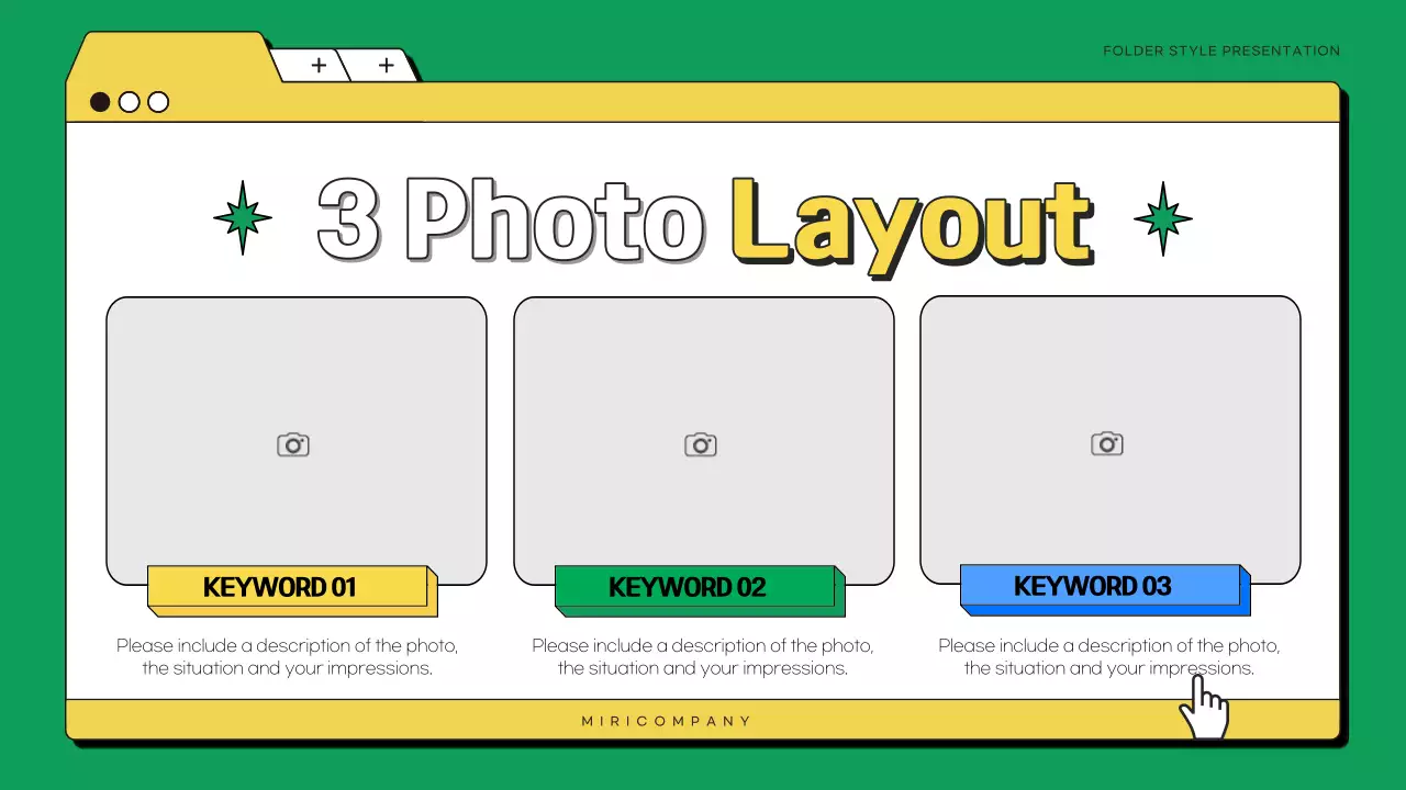 그린 미니멀 비즈니스 프레젠테이션