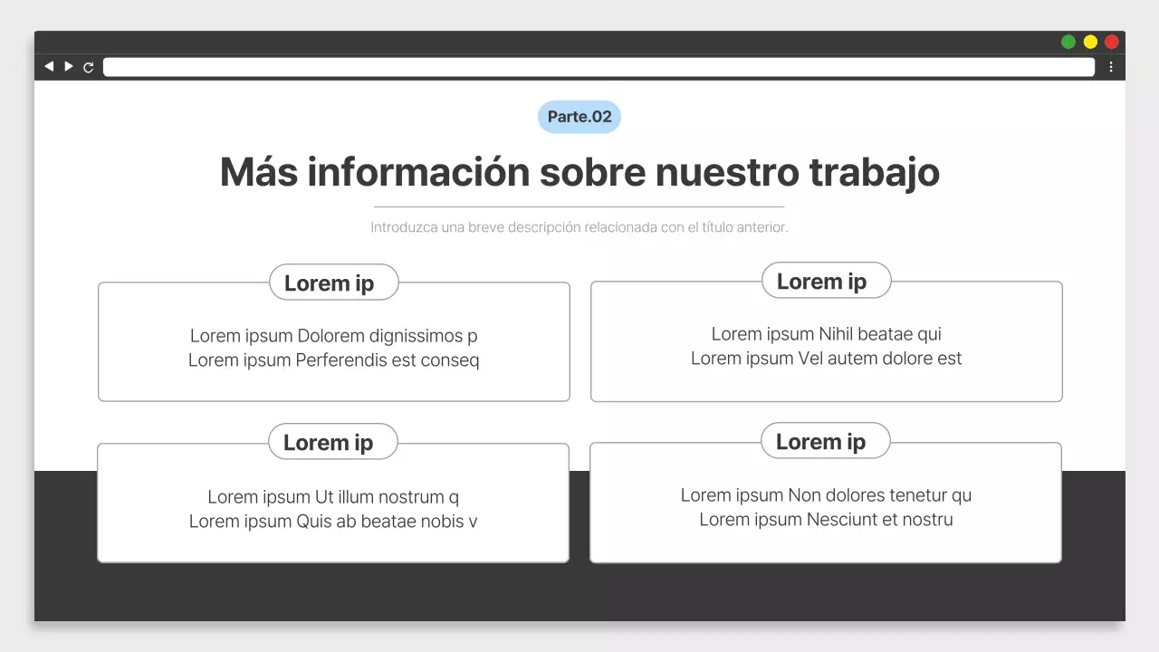 Materiales sencillos en blanco y negro para la formación en el lugar de trabajo
