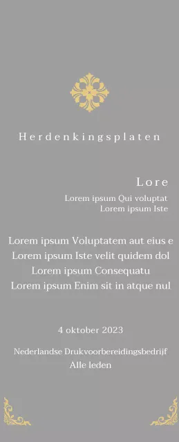 Een vorstelijk uitziende plaquette met uitgebreide decoratie