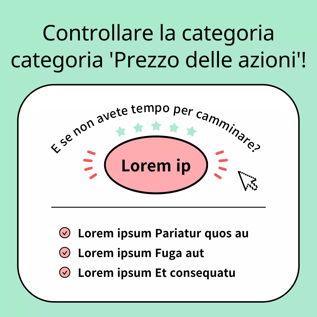 Annunci immobiliari di tendenza in rosso e menta
