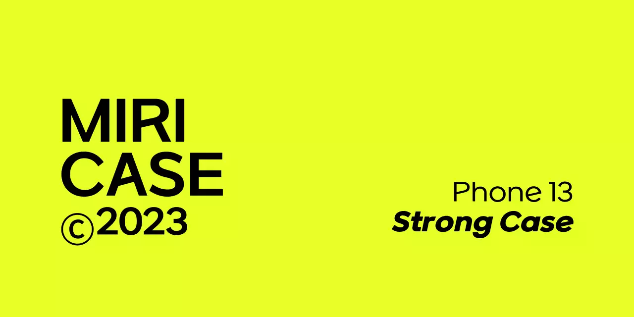 Fluorescent lime green case branded product header tack