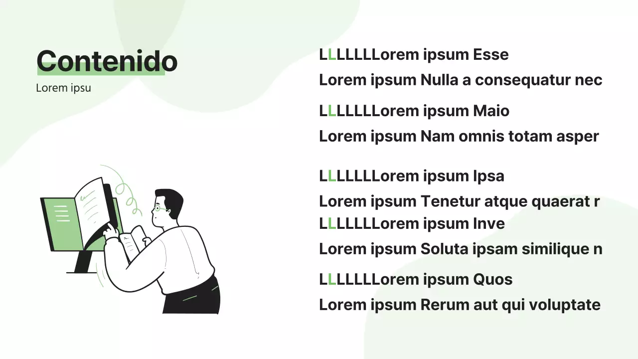 Una sencilla plataforma verde lima para la formación de nuevos empleados