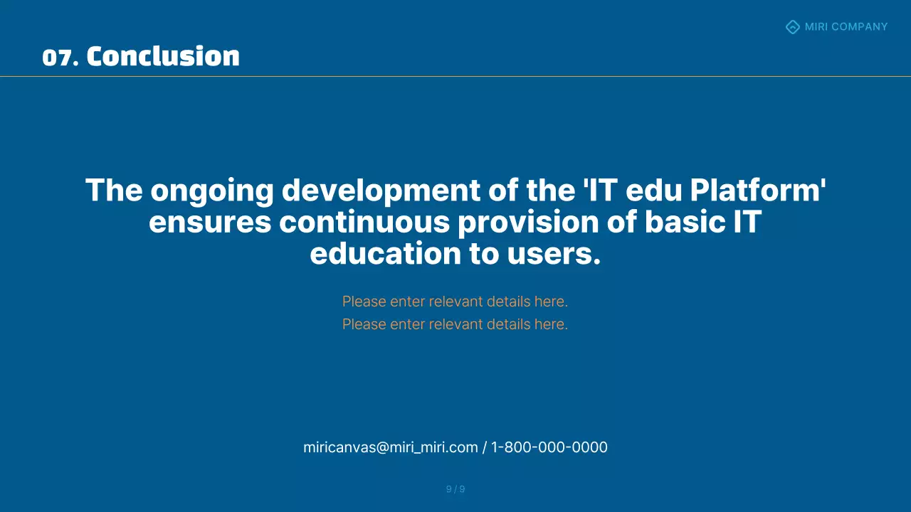 Blue Modern Annual Report Document Presentation