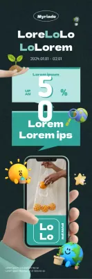 ZeroWest Studentenrabattaktion mit niedlichen Figuren