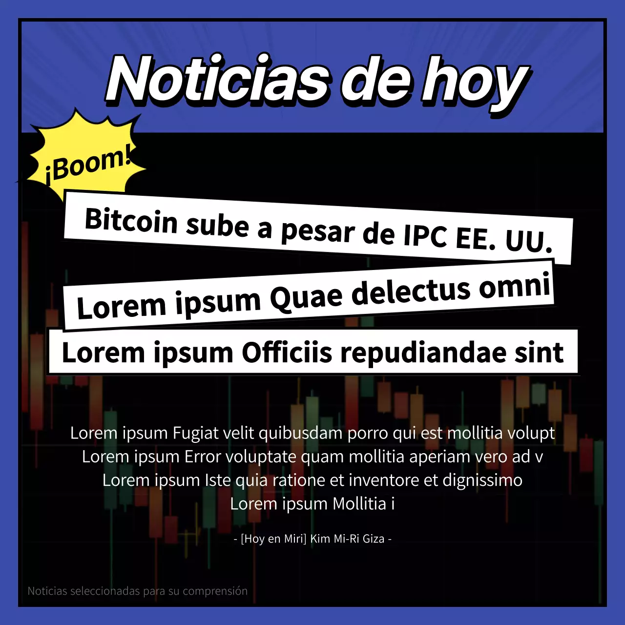 Los divertidísimos posts informativos sobre monedas de Blue