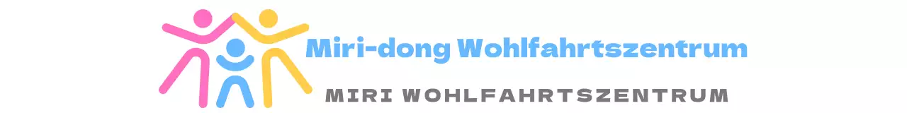 Logo der Sozialstation mit Familienillustration