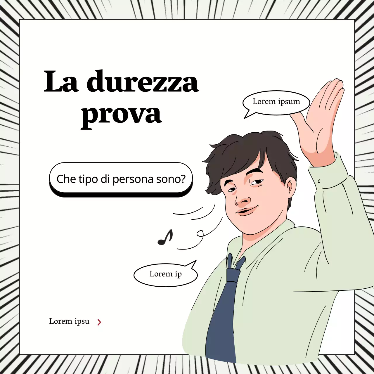 Malattia in chartreuse e post di umorismo aziendale in nero