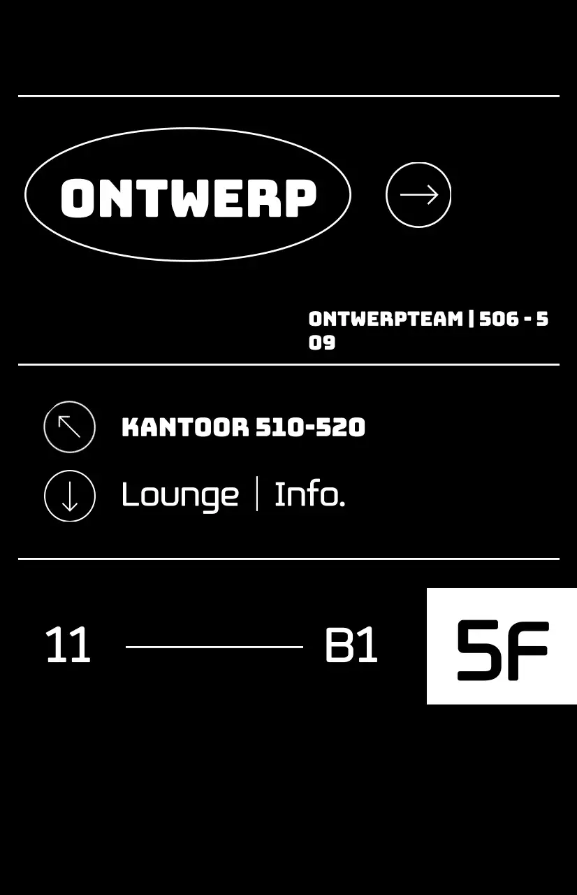 Een eenvoudige zwart-wit ondernemingsgids