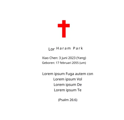 Christelijke of katholieke begrafenisplaten met bijbelverzen