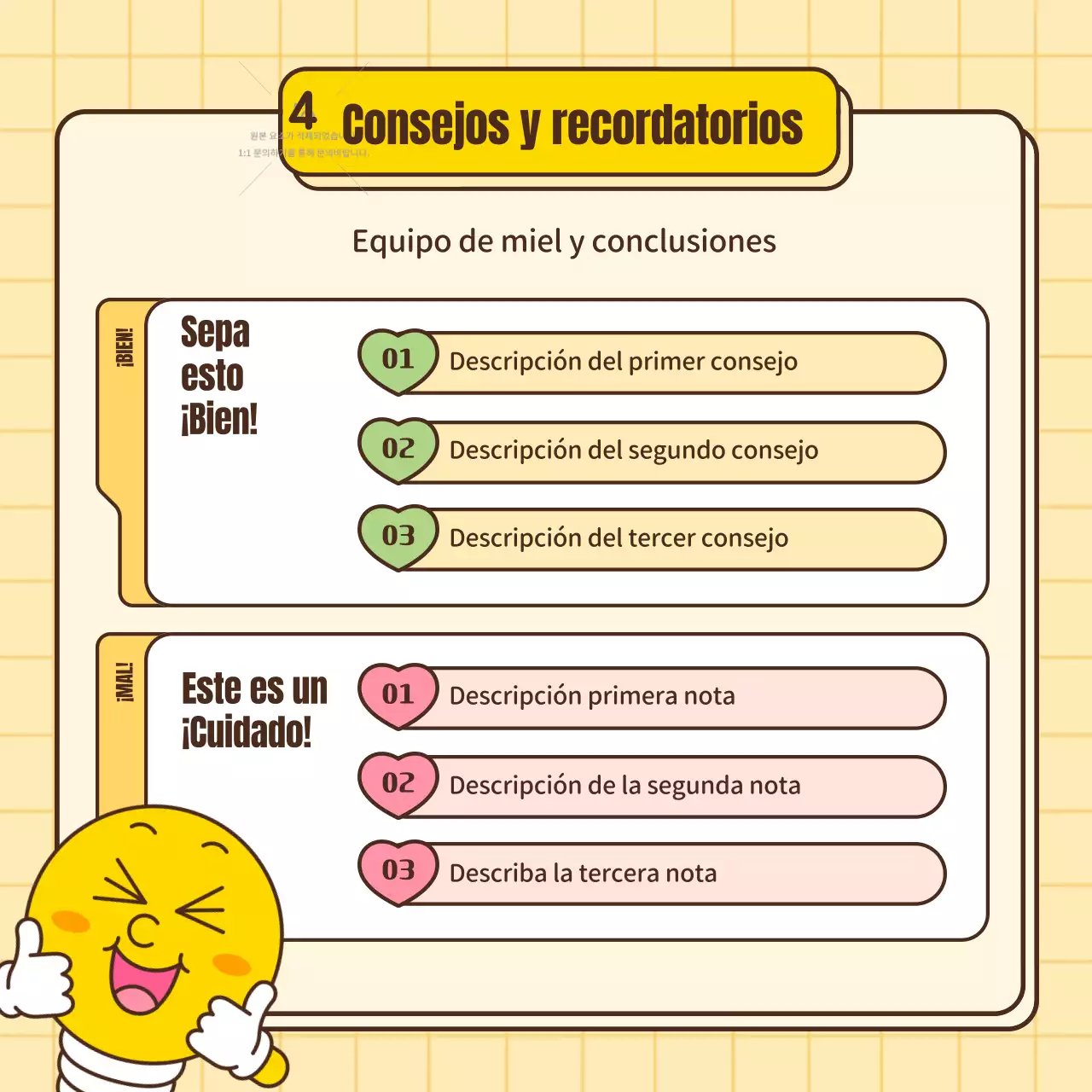 Una guía para hacer estallar las listas de concursos en amarillo