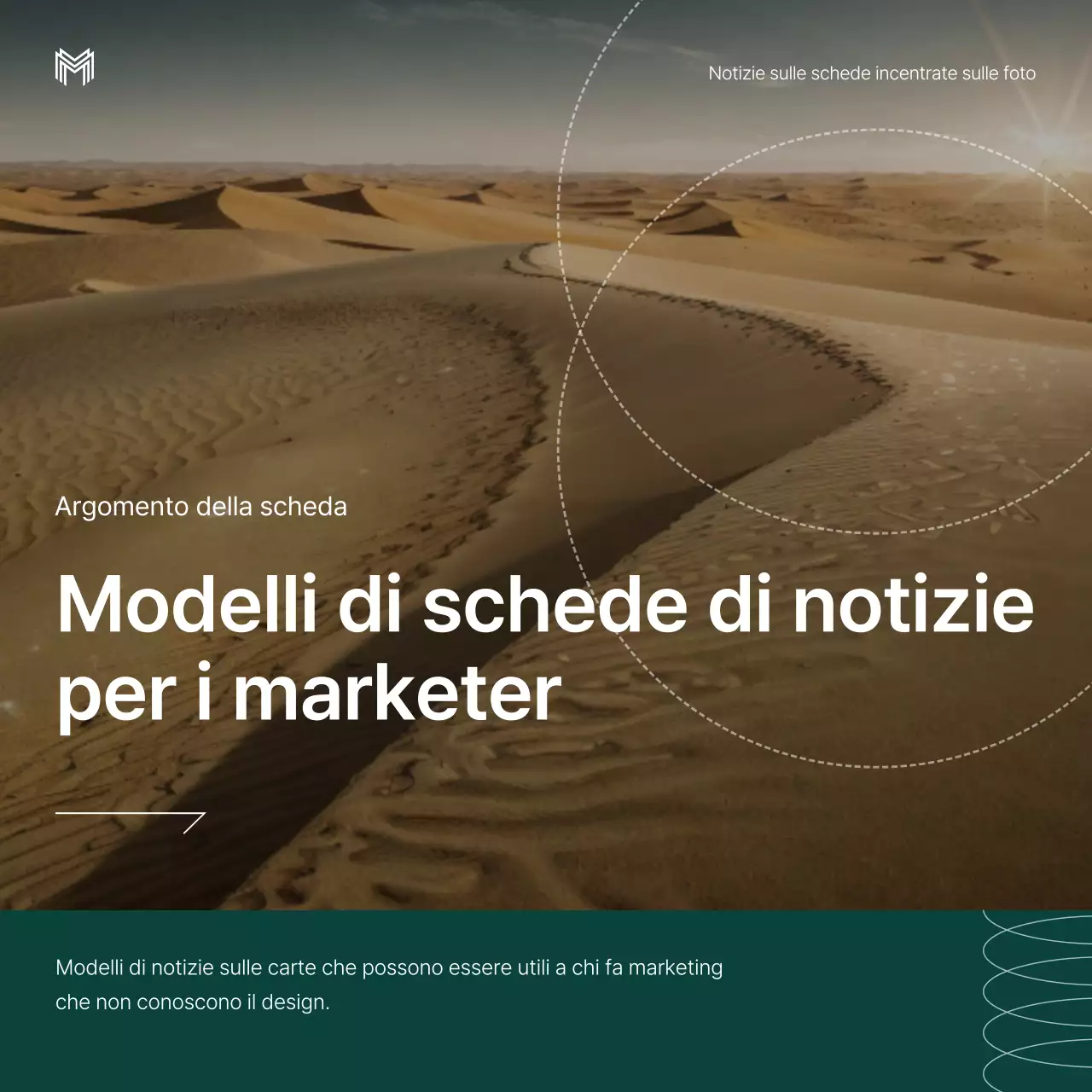 Promuovere un marketing di tendenza in verde e bianco