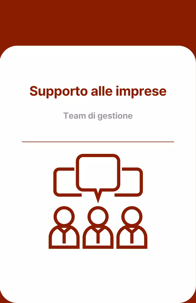 Guida ai dipartimenti aziendali con un concetto di grassetto rosso