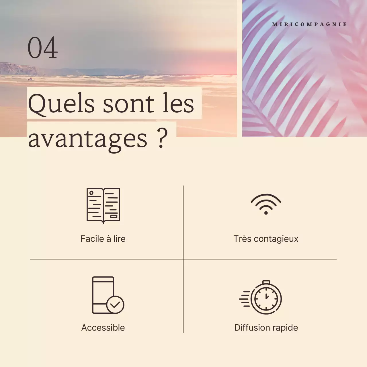 Modèle de rapport marketing simple et facile à utiliser en ivoire
