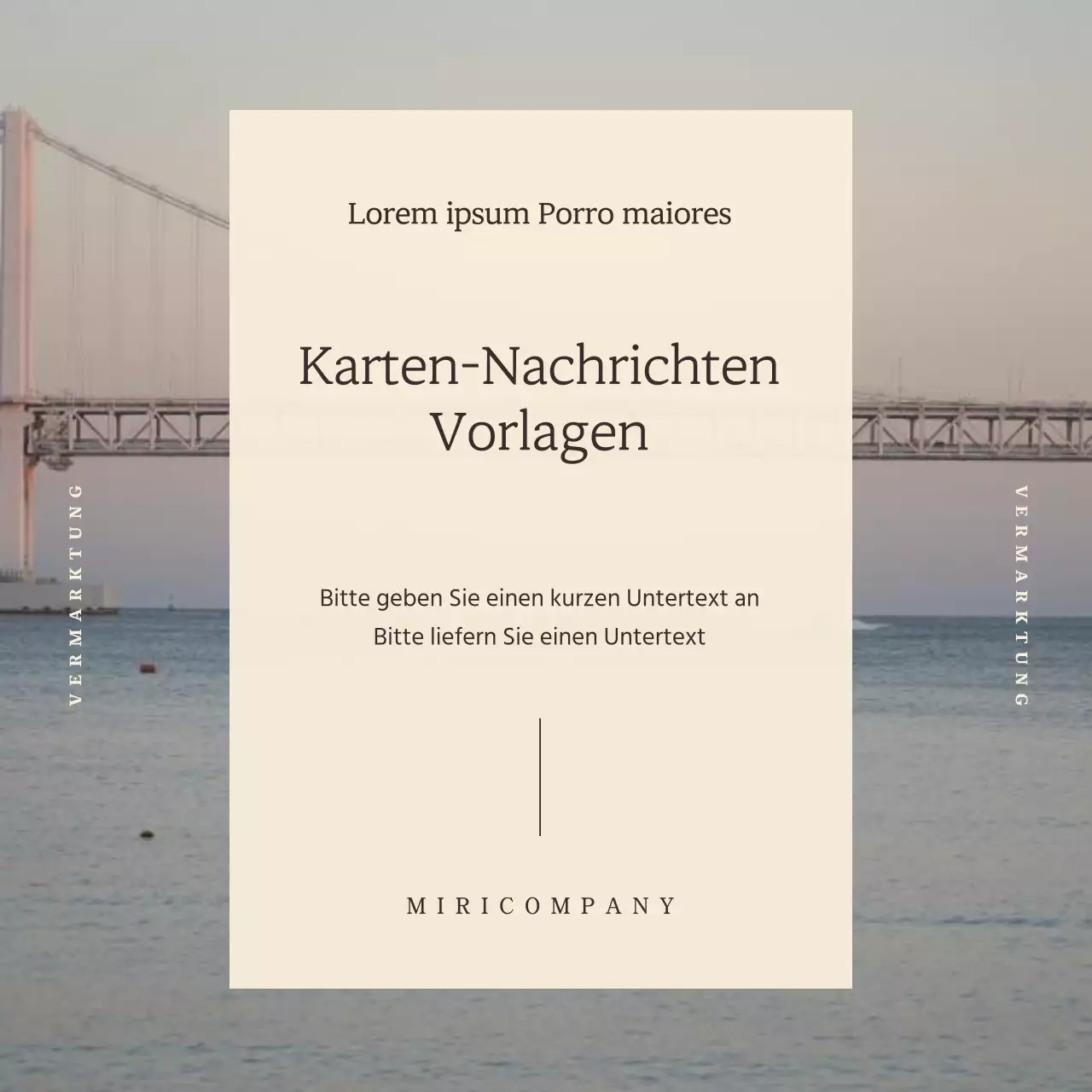 Einfache, benutzerfreundliche Marketing-Vorlagenberichte in Elfenbein