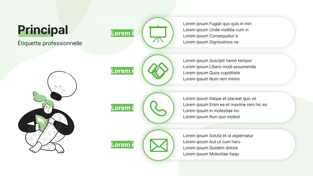 Un kit de formation simple et vert citron pour les nouveaux embauchés
