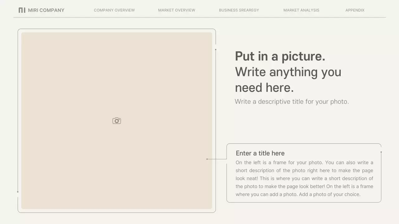 Beige Minimalist Business Presentation