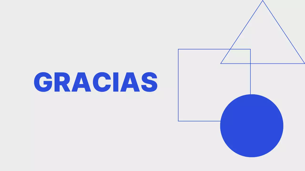 Web corporativa minimalista en gris y azul