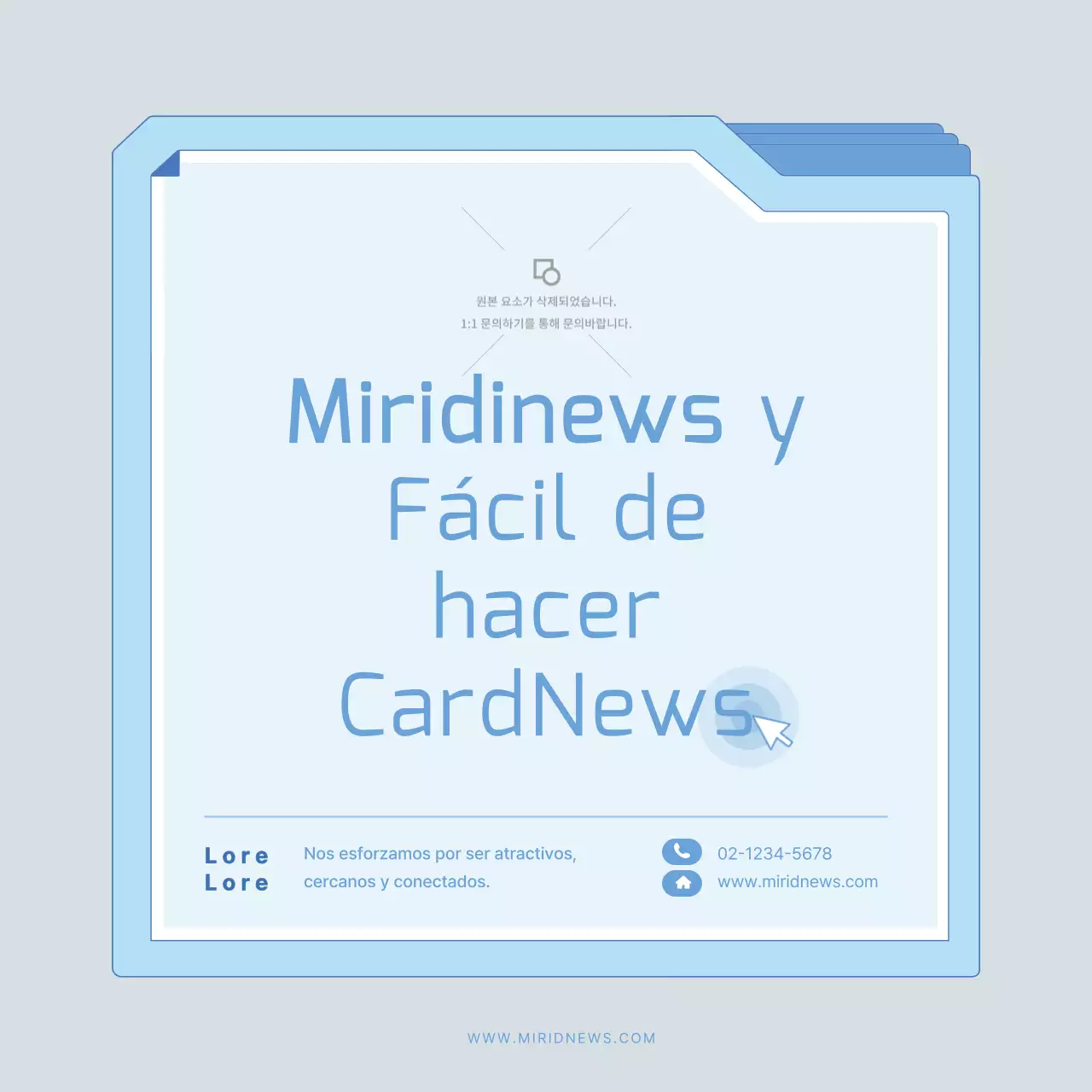 Tarjetas de visita modernas en azul claroNoticiasTutoriales