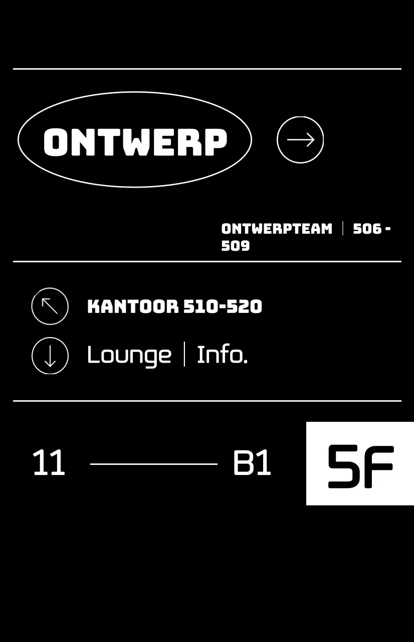 Een eenvoudige zwart-wit ondernemingsgids