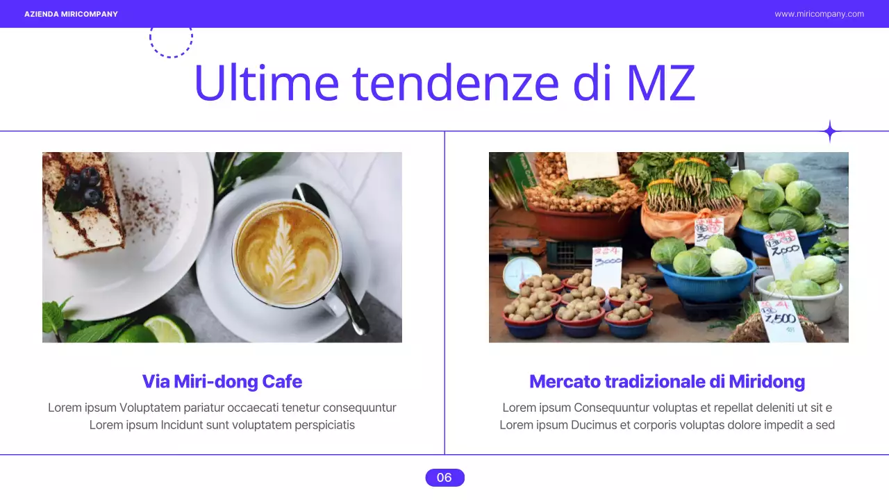 Una guida aziendale kitsch con sfondo bianco