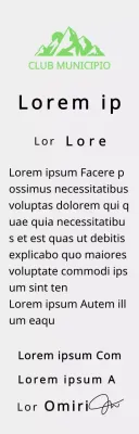 Placa de finisher de club de montaña con logotipo del club concepto con ilustración de montaña verde