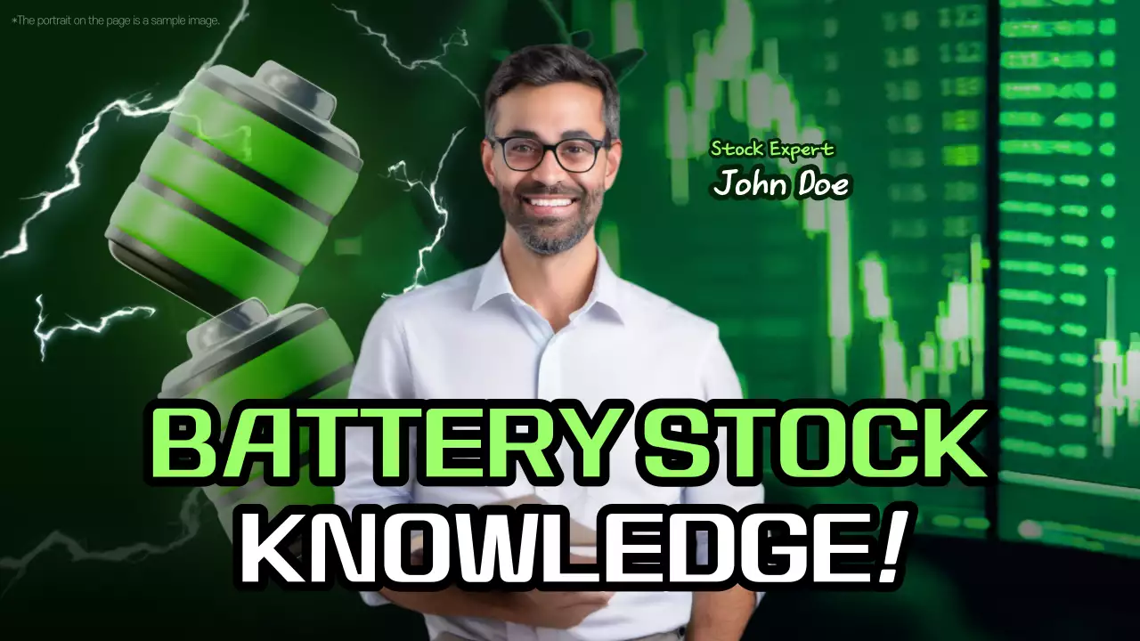 Green Modern Battery 주식 프로모션 YouTube 썸네일