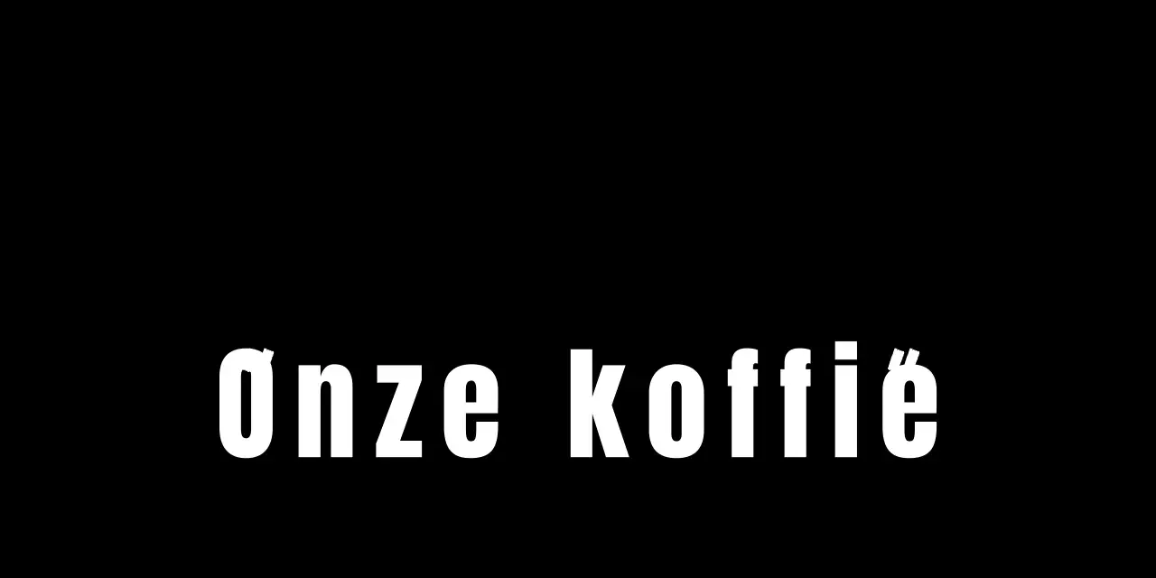 Roastery Cafe merchandise kopspijker in zwart