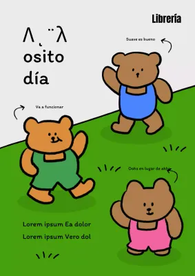 Funda Kitschy InstaToon en verde y marrón